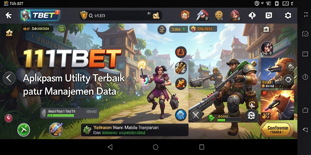 Tampilan antarmuka 11TBET untuk pengelolaan data yang efisien.