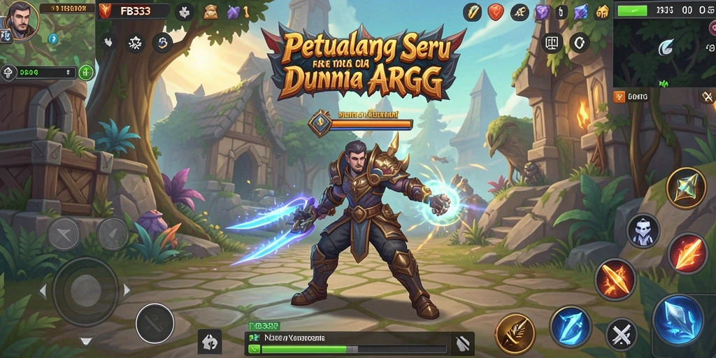 Screenshot menunjukkan karakter beraksi dalam pertarungan seru di FB333.