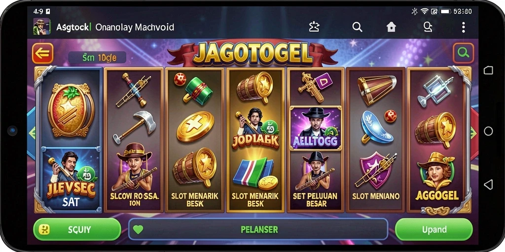 Tampilan gameplay Slot yang menarik dan penuh warna.