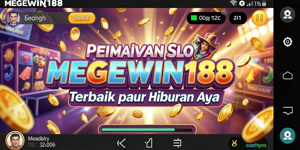 Gameplay Slot MEGEWIN188 yang seru dan mengasyikkan.