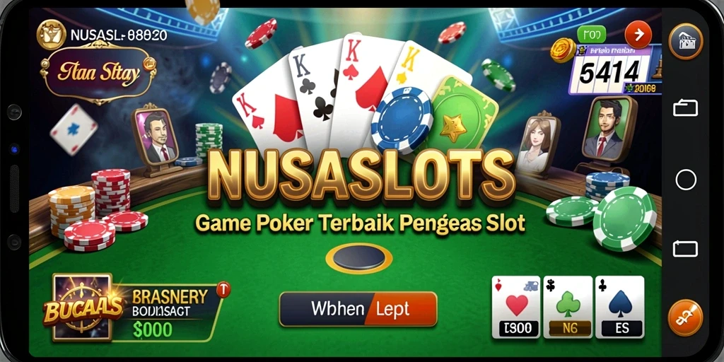 Gameplay seru NUSASLOTS menampilkan mesin slot yang menarik dan interaksi pemain.