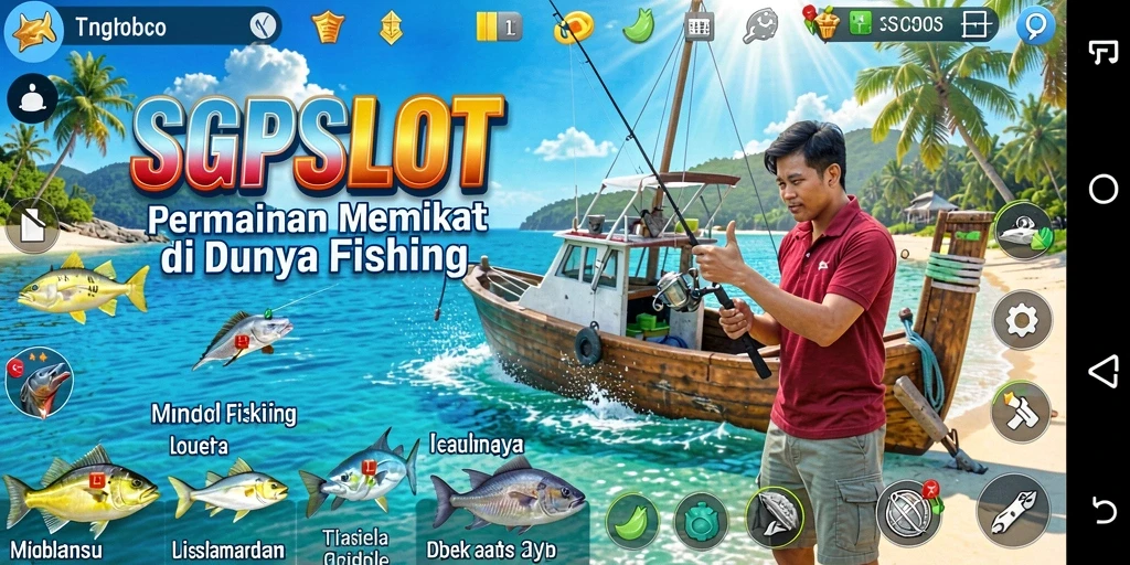 Tampilan utama gameplay <strong>SGPSLOT</strong> yang penuh warna dan dinamis.