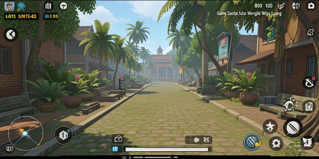 Tampilan menarik dari gameplay <strong>SINTE4D</strong> yang penuh warna dan tantangan.
