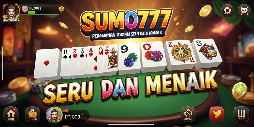 Tampilan gameplay seru dan interaktif dalam SUMO777.