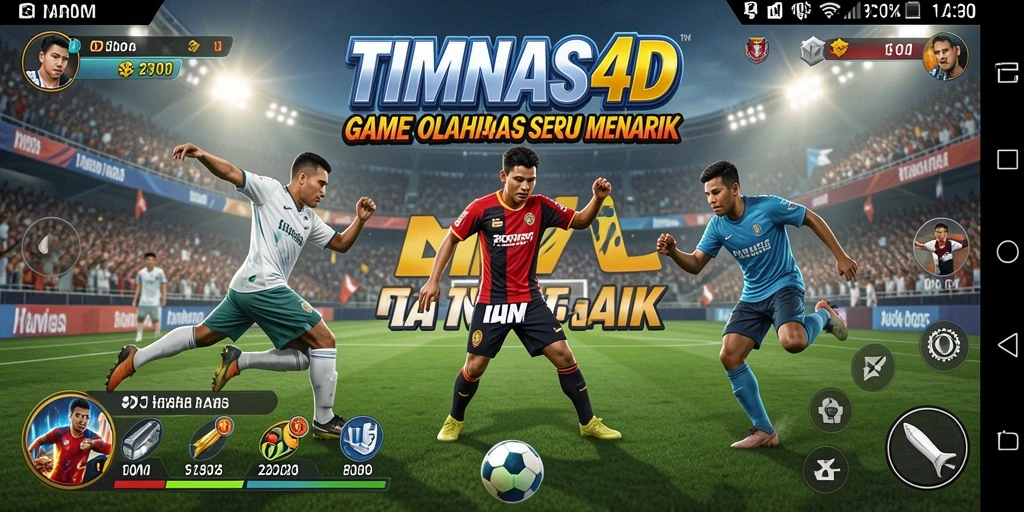 Tampilan gameplay seru TIMNAS4D dalam aksi olahraga.