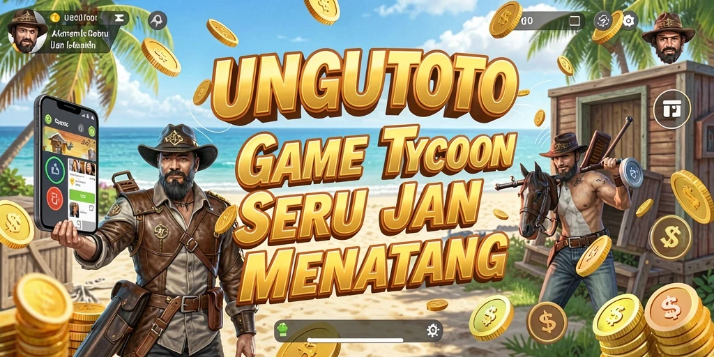 Tampilan gameplay seru dalam UNGUTOTO yang menantang.