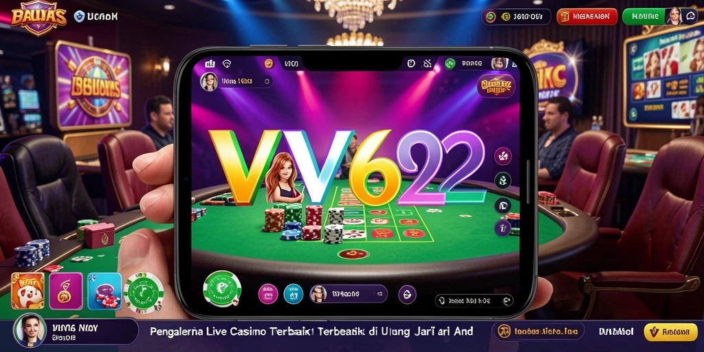 Screenshot gameplay Live Casino yang menampilkan suasana mendebarkan.