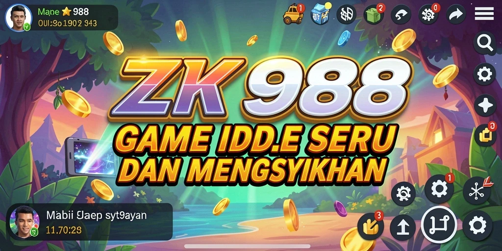 Tampilan gameplay seru ZK988 dalam mode Idle yang mengasyikkan.